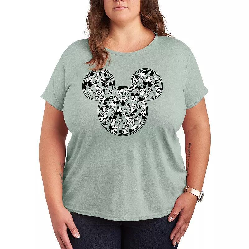 Disney's Mickey Mouse Plus Meta Graphic Tee, Women's,  Product Image