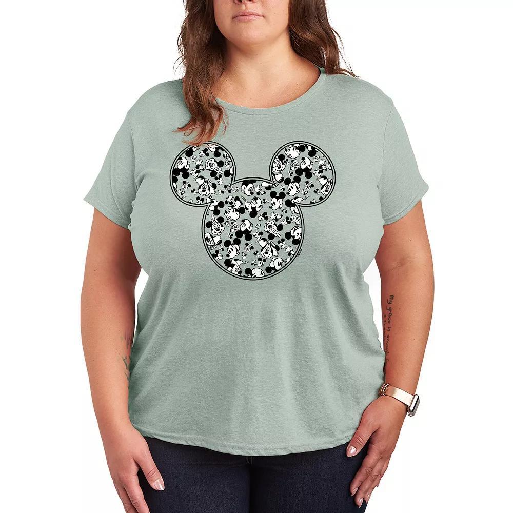 Disney's Mickey Mouse Plus Meta Graphic Tee, Women's,  Product Image