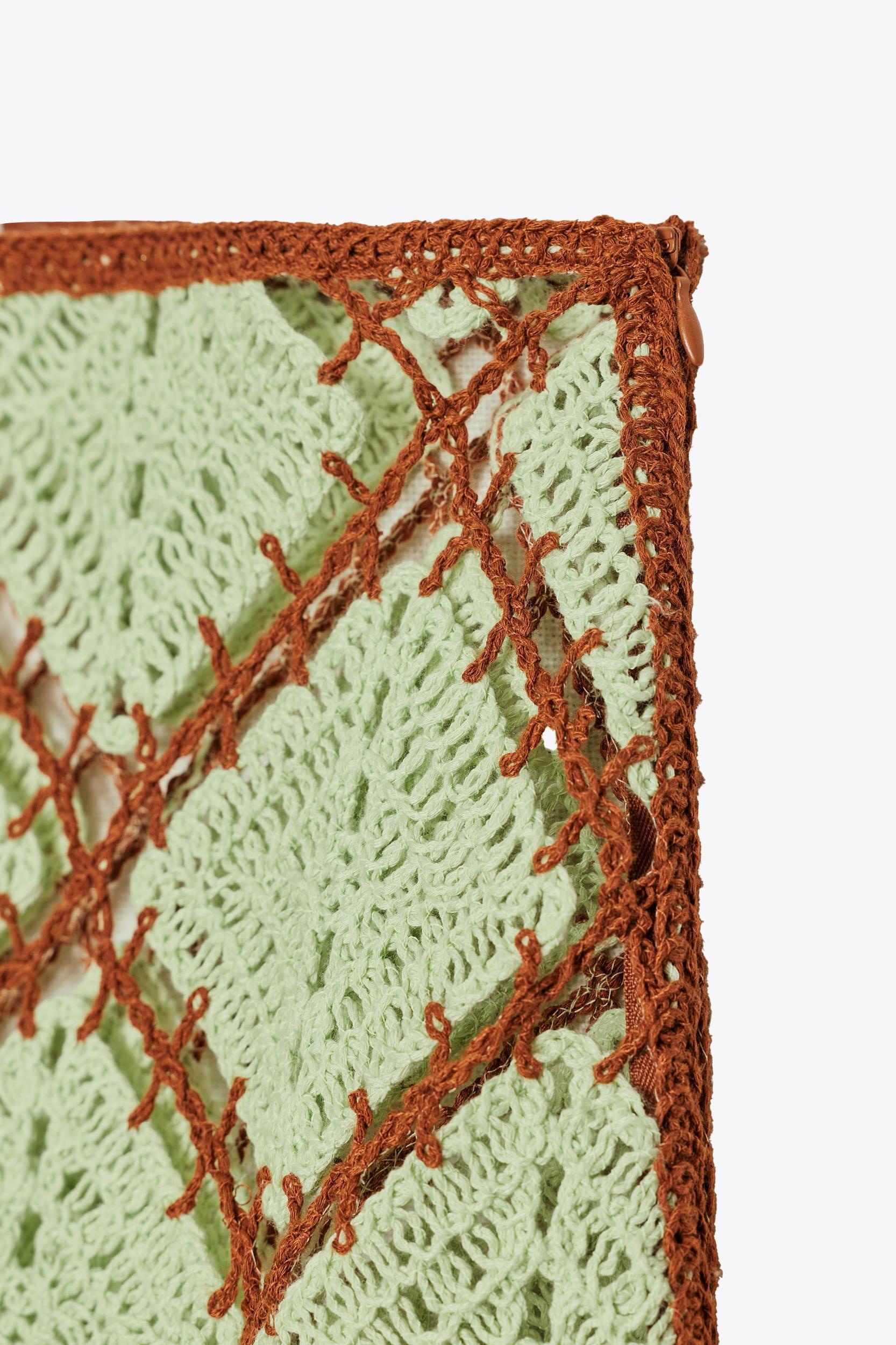 CROCHET MIDI SKIRT Product Image