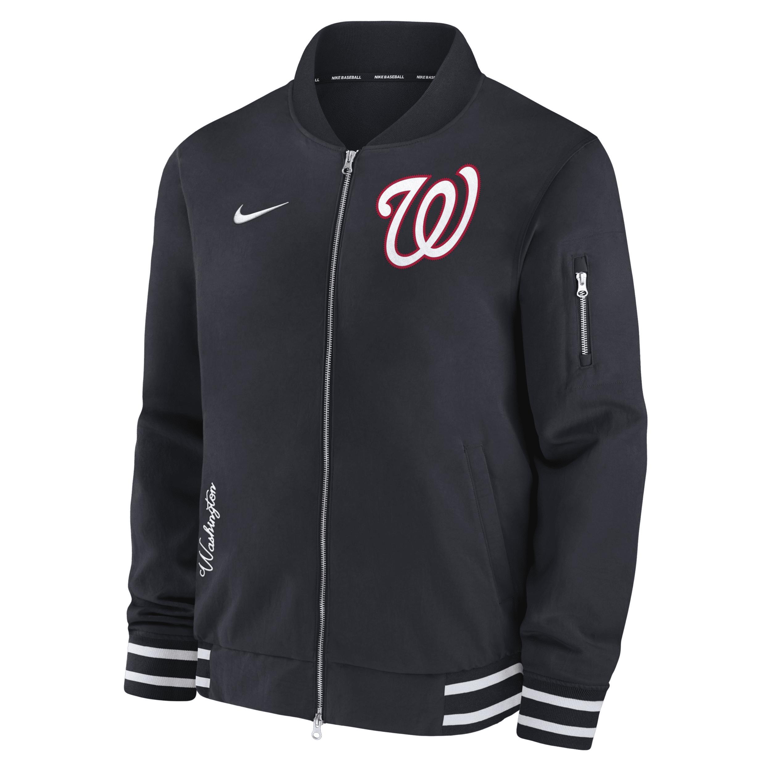 San Francisco Giants Authentic Collection Nike Men's MLB Full-Zip Bomber Jacket Product Image