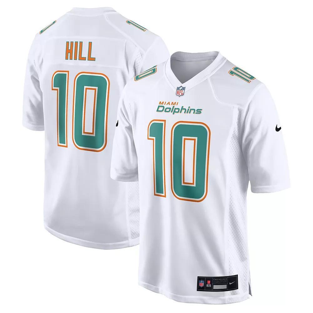 Men's Nike Tyreek Hill White Miami Dolphins Fashion Game Jersey, Size: 3XL Product Image