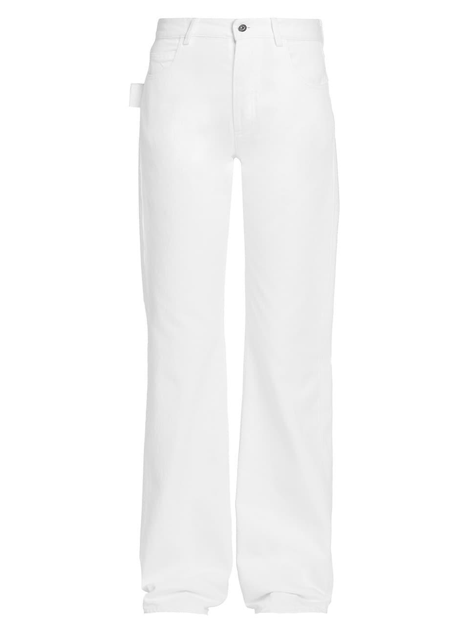 Womens Straight-Leg Cargo Jeans Product Image