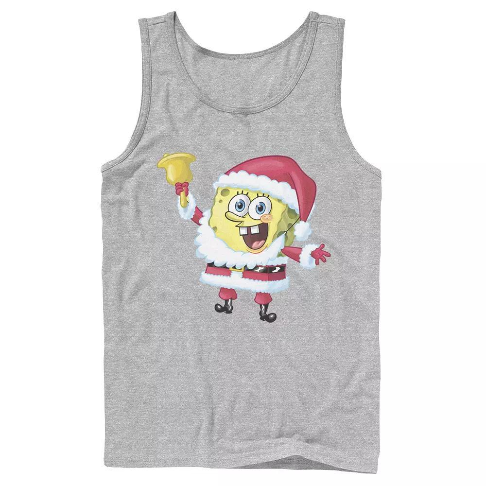 Men's Nickelodeon SpongeBob SquarePants Santa Claus Tank Top,  Product Image