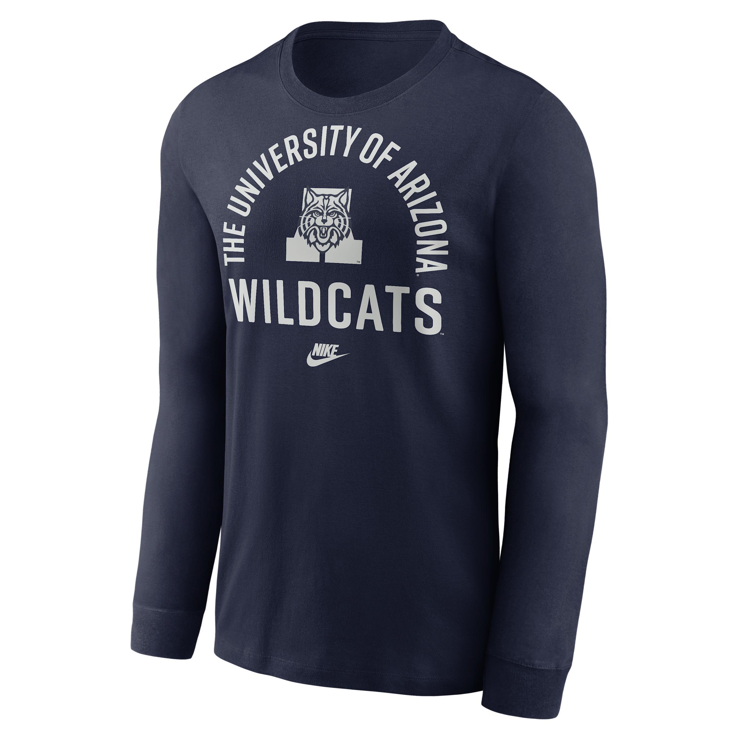 Penn State Legacy Arched Logo Nike Mens College Long-Sleeve T-Shirt | NKAC41SPSV-0TP Product Image