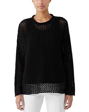 Eileen Fisher Crew Neck Pullover Women's Clothing Product Image