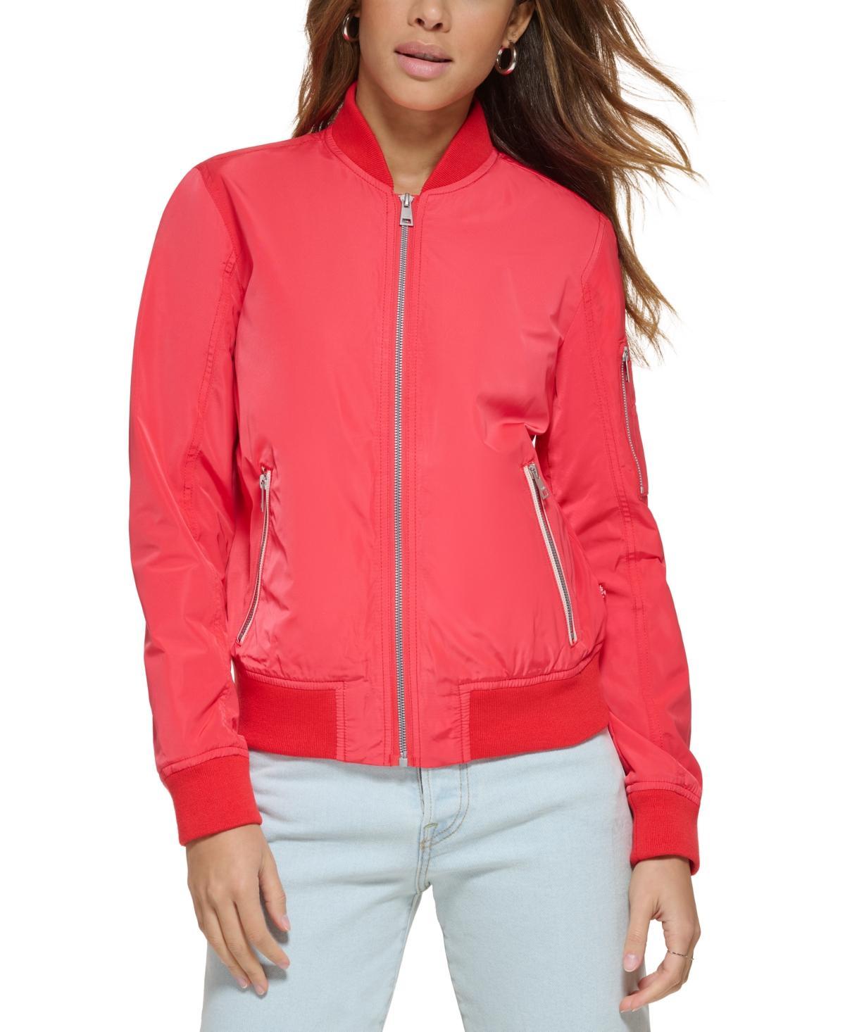 Women's Levi's® Newport Classic Bomber Jacket, Size: Small, Popcorn Product Image