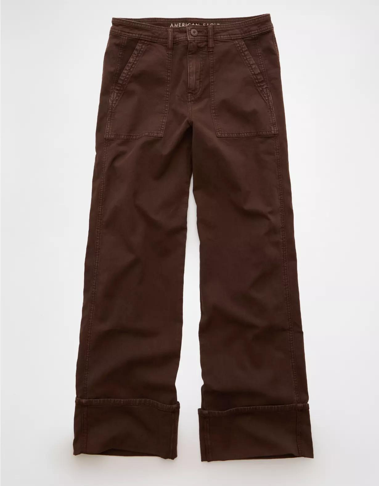 AE Stretch High-Waisted Stovepipe Pant Product Image