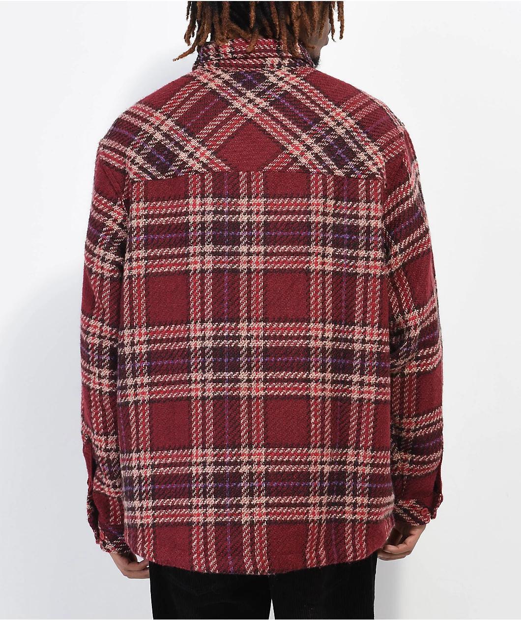 Empyre Eddy Red Flannel Shirt Product Image