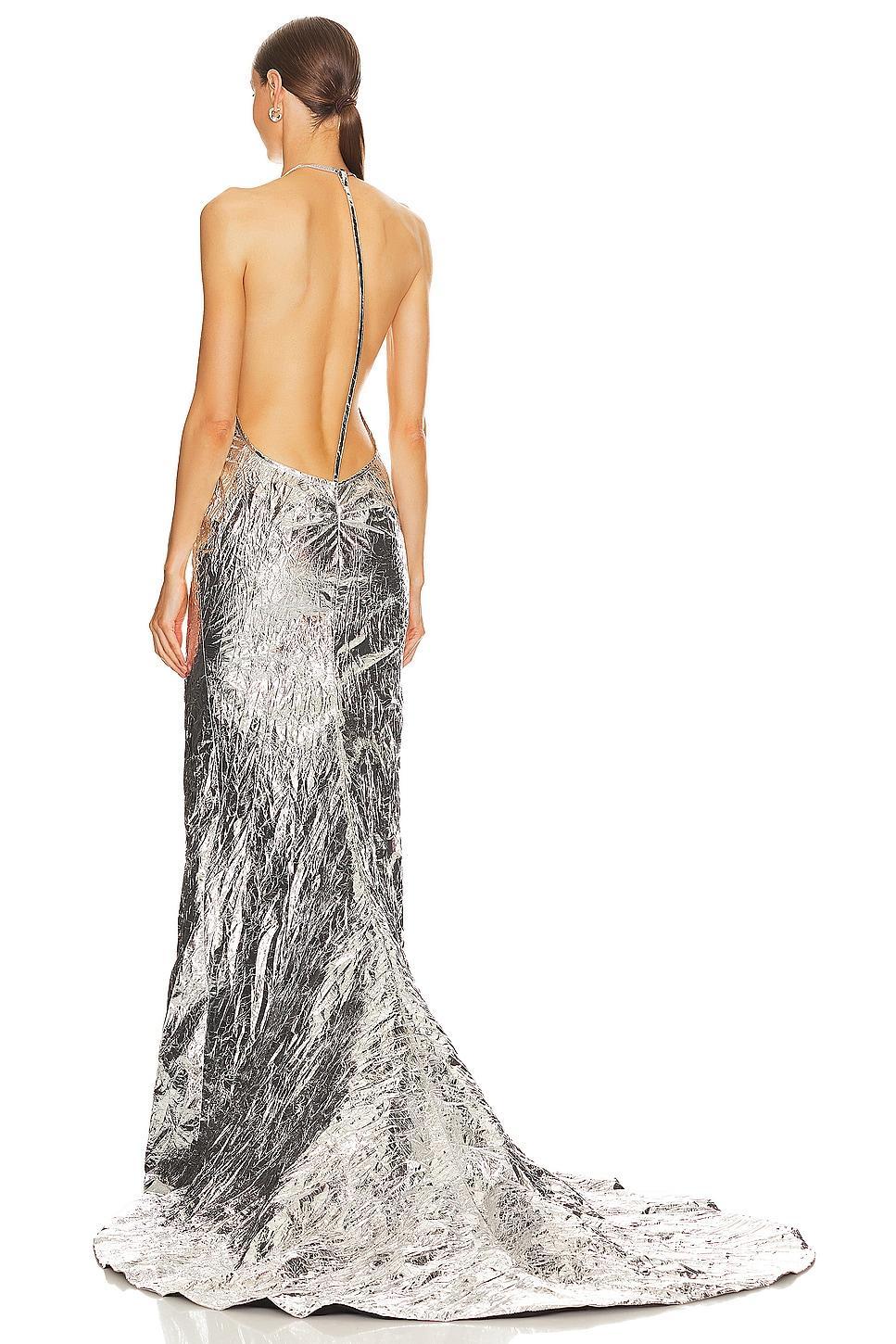 Plunging V Neck Gown LaQuan Smith Product Image