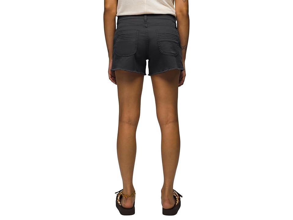 Prana 4 Sancho Shorts (Charcoal) Women's Clothing Product Image