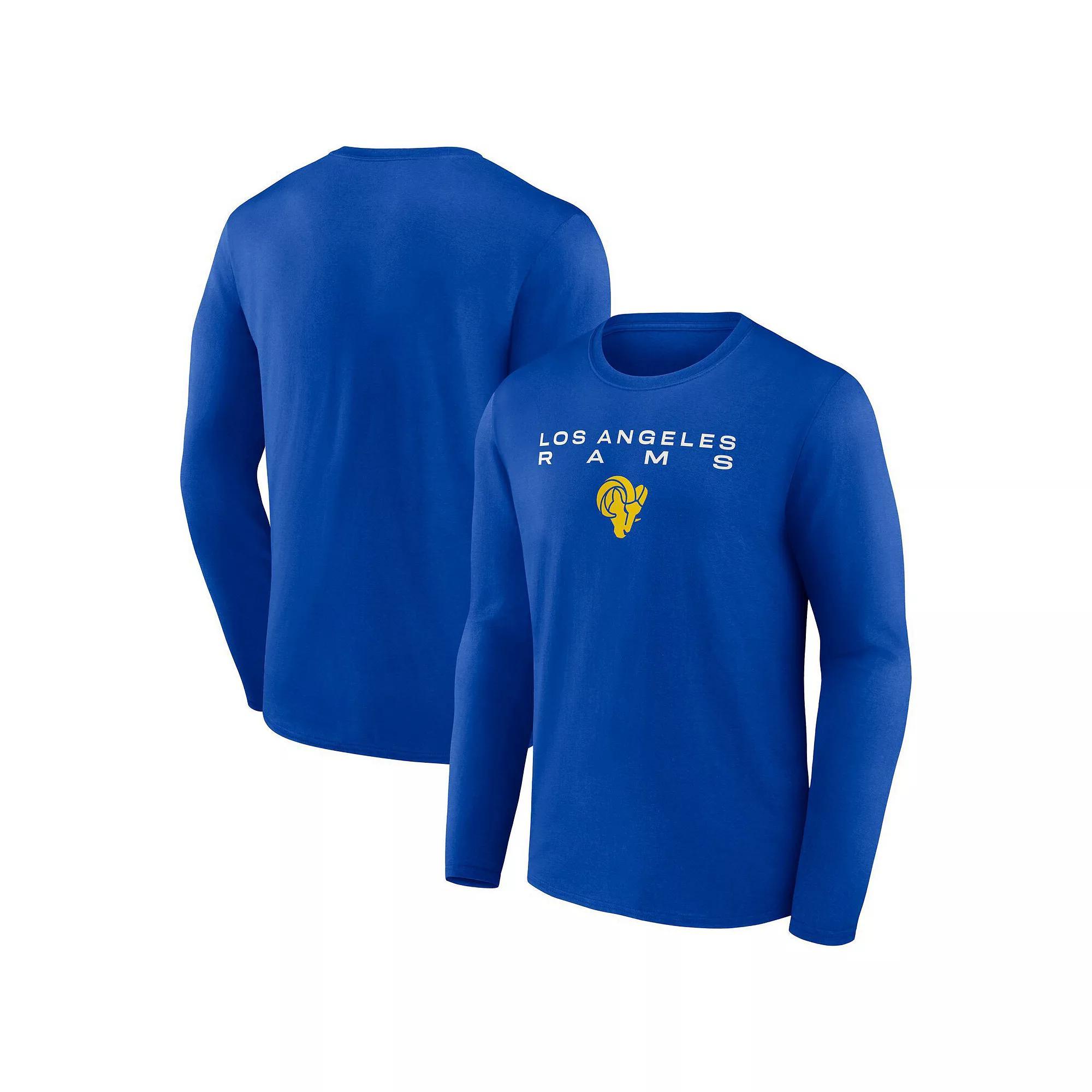 Men's Fanatics Black Wisconsin Badgers Team Lockup Long Sleeve T-Shirt,  Product Image