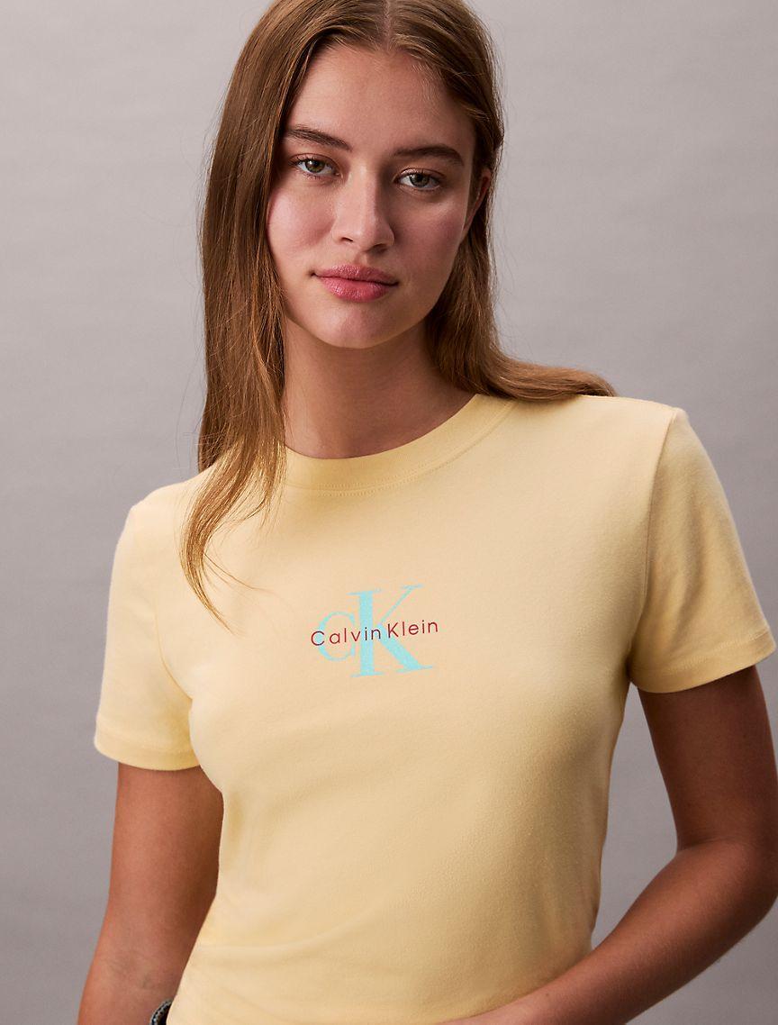 Monogram Logo Slim T-Shirt Product Image