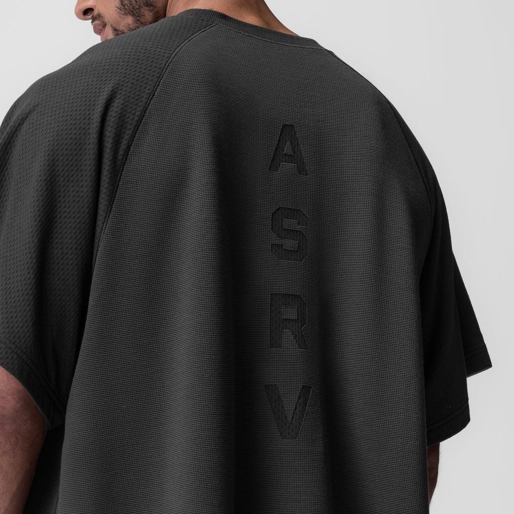 0822. AeroSilver® Oversized Tee - Space Grey Product Image