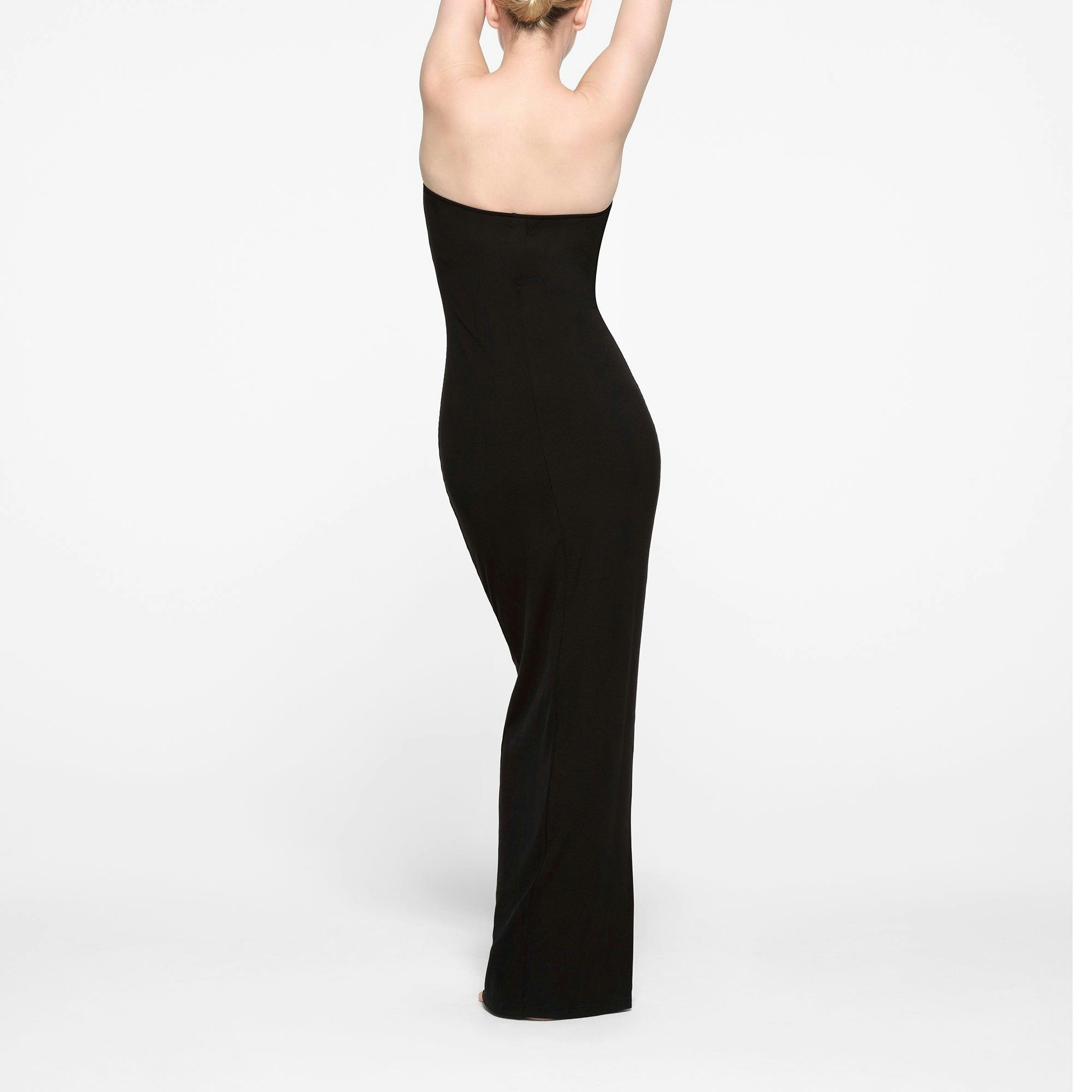 SOFT LOUNGE TUBE DRESS | ONYX Product Image