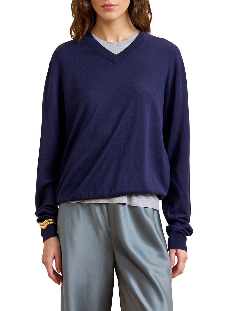 Womens Ben V Neck Sweater Product Image