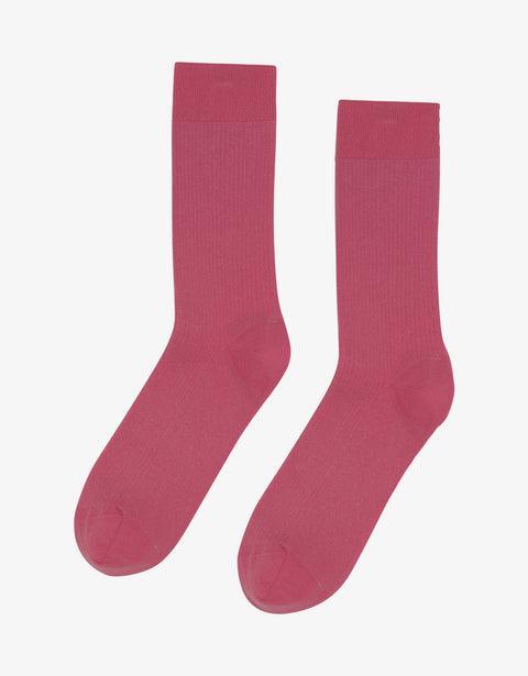 Women Classic Organic Sock - Red Tangerine Product Image