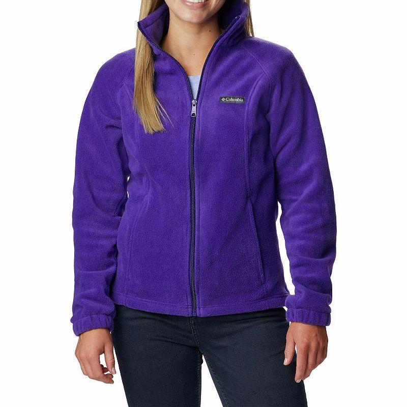 Plus Size Columbia Benton Springs Full-Zip Fleece Jacket, Women's, Size: 1XL, Clematis Blue Product Image