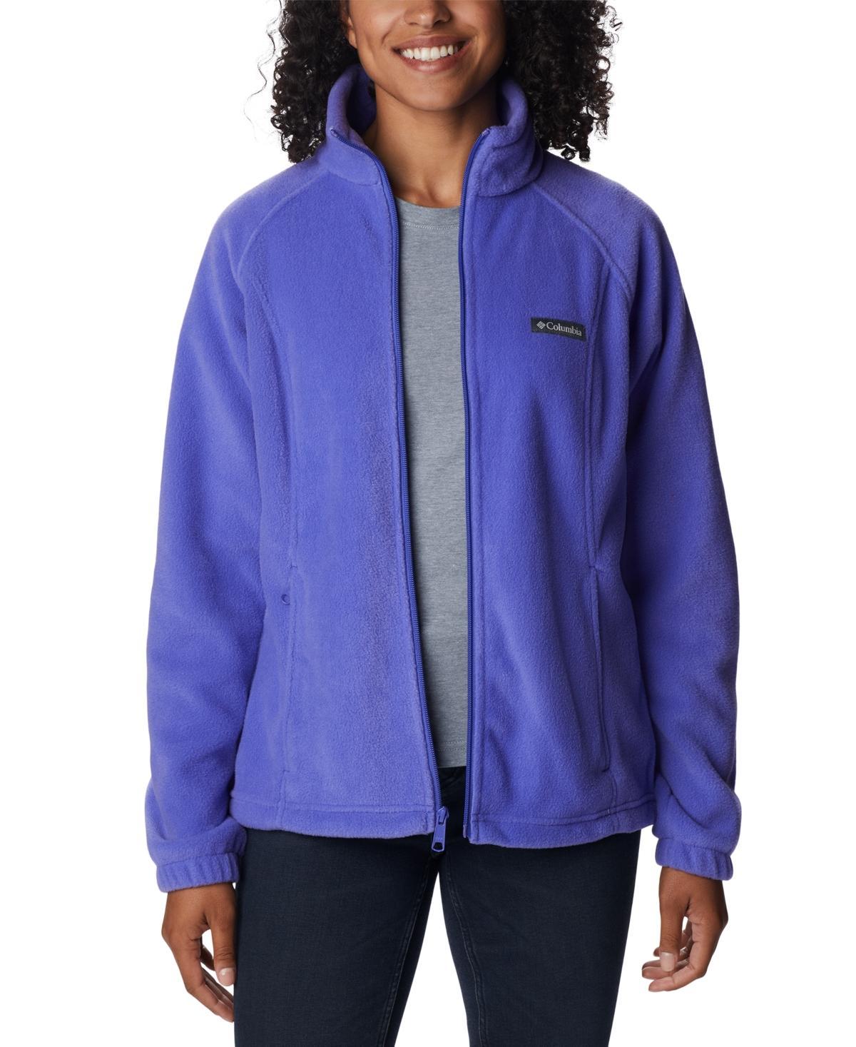 Plus Size Columbia Benton Springs Full-Zip Fleece Jacket, Women's, Size: 1XL, Clematis Blue Product Image