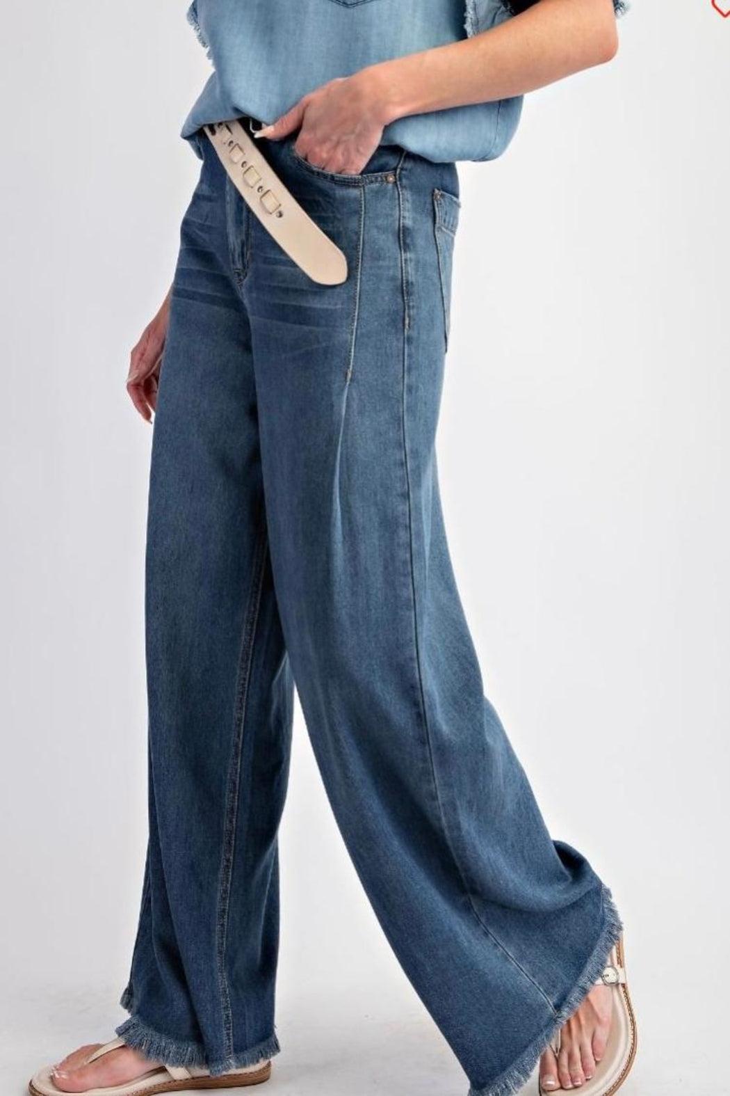 Pants, High Waisted Denim Product Image