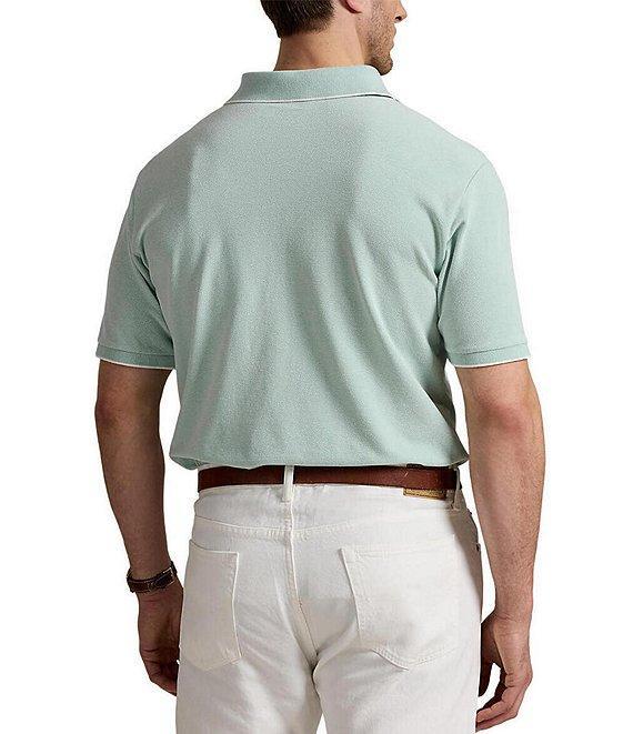 Polo Ralph Lauren Big & Tall Classic Fit Tipped Stretch Mesh Short Sleeve Polo Shirt Product Image