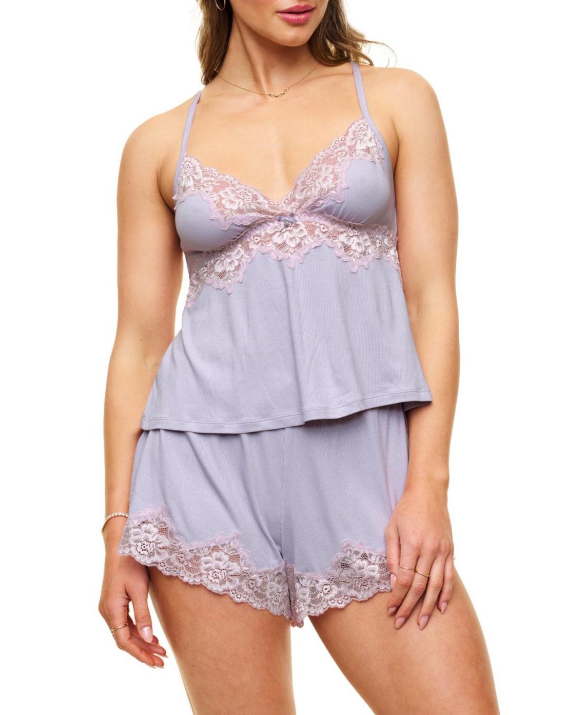 Adore Me Lora Womens Pajama Cami & Shorts Set Product Image