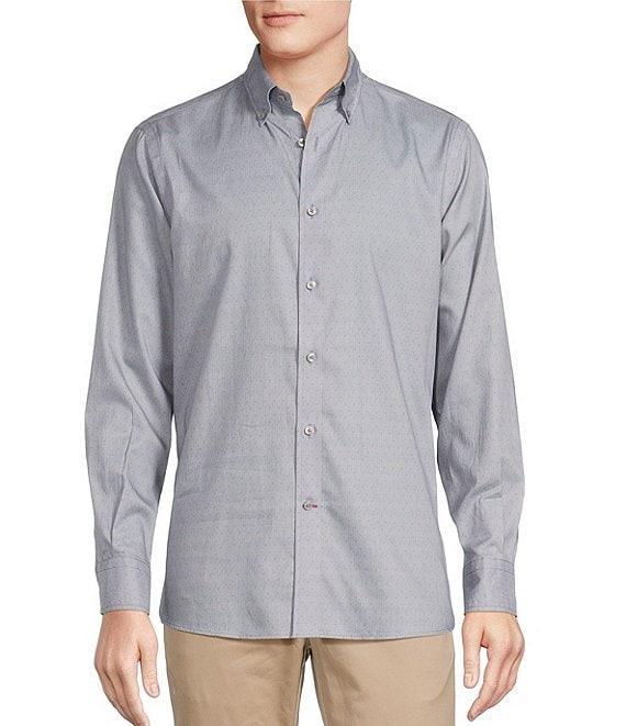 Cremieux Blue Label Big & Tall Twill Long Sleeve Woven Shirt Product Image