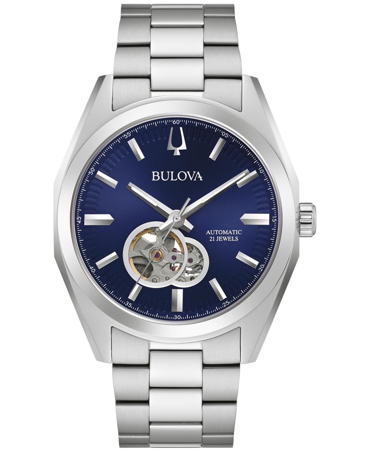 Bulova Mens Surveyor Classic Automatic Two Tone Stainless Steel Bracelet Watch Product Image