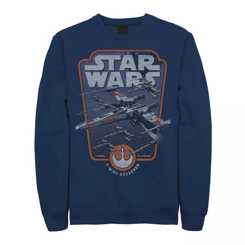 Men's Star Wars X-Wing Squadron Logo Fleece Sweater,  Product Image