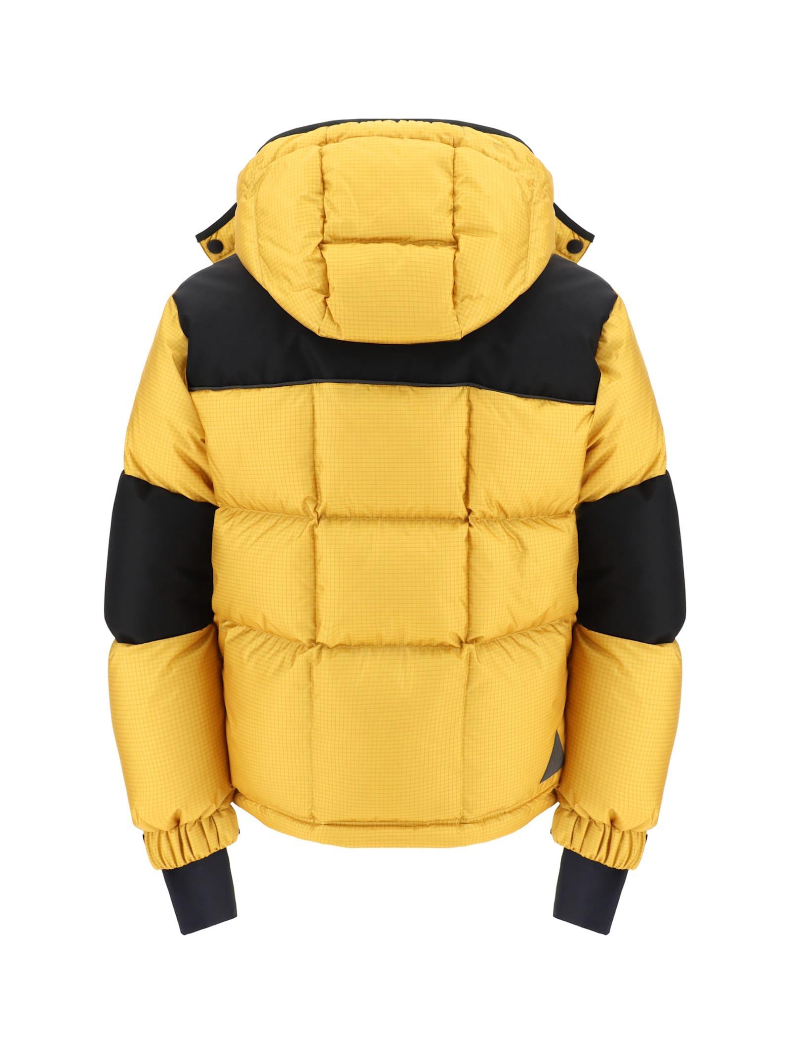 MONCLER Albiez Down Jacket In Yellow Product Image