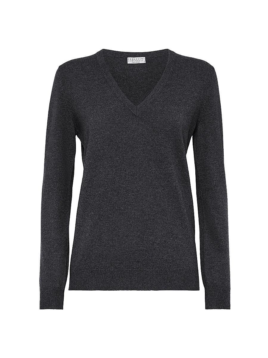 Womens Cashmere Sweater Product Image