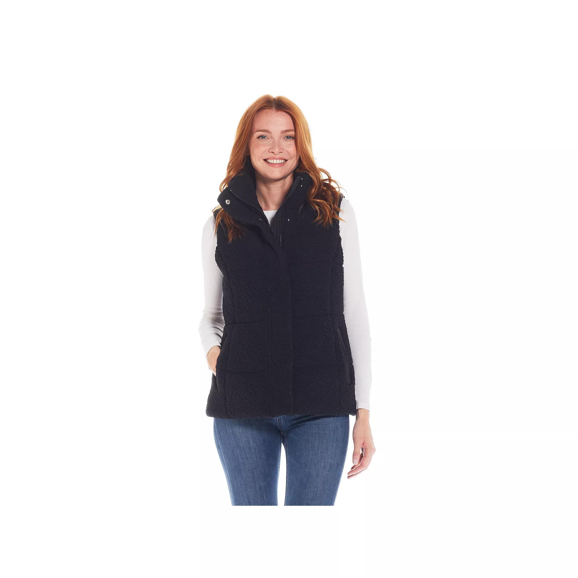 Women's Weathercast Sherpa Puffer Vest,  Product Image