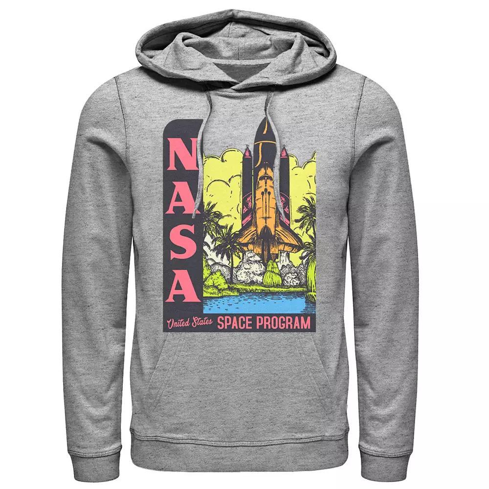 Men's NASA Vintage Space Program Poster Hoodie,  Product Image