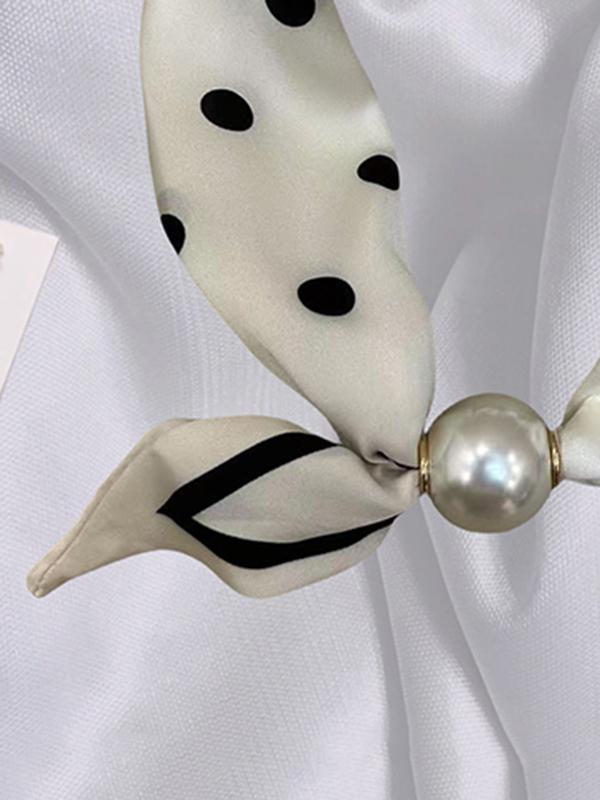 Polka-Dot Split-Joint Scarf Product Image