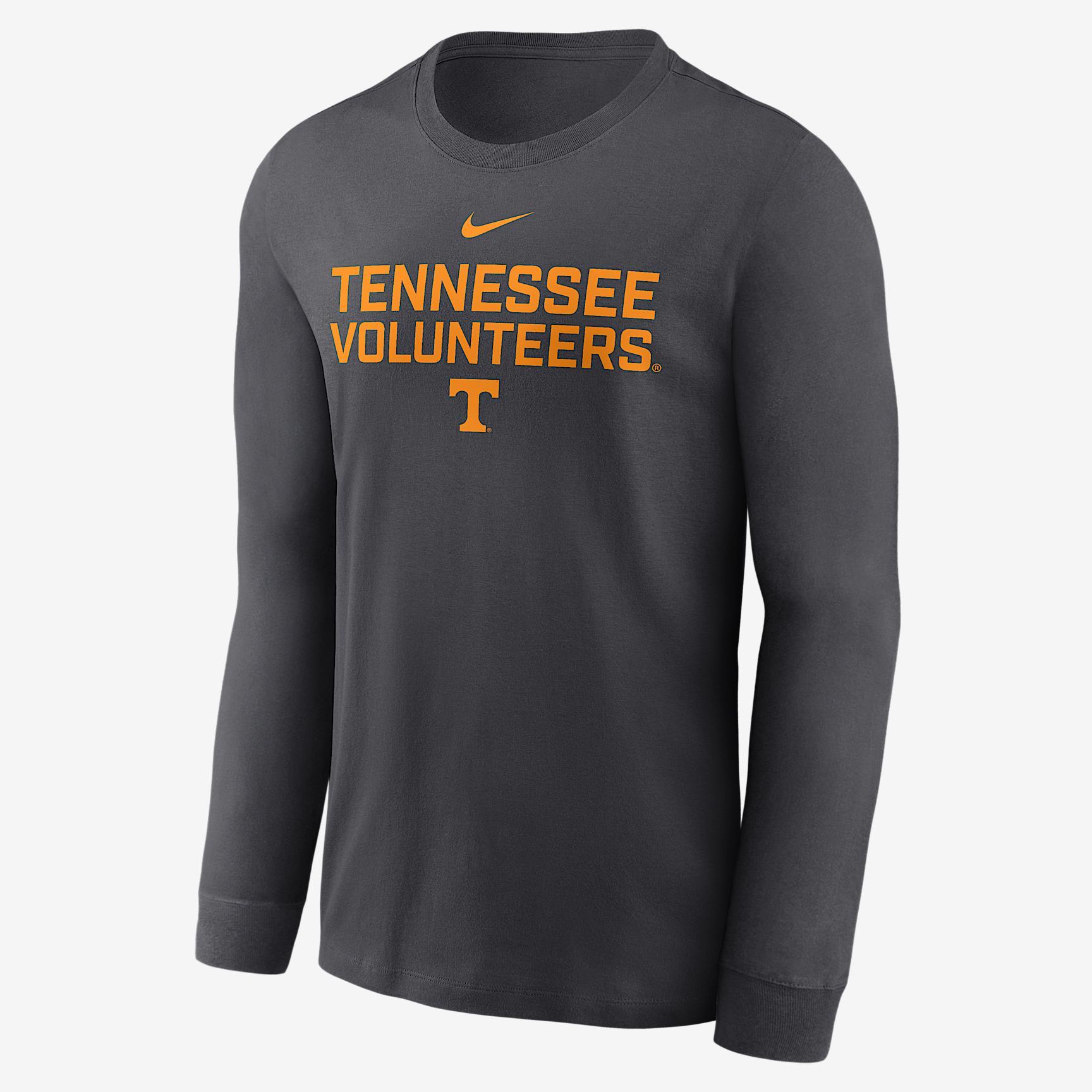 Tennessee Sideline Men's Nike Dri-FIT College Long-Sleeve T-Shirt Product Image