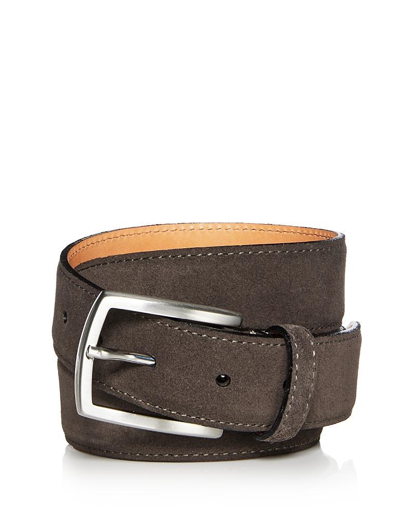 The Mens Store At Bloomingdales Mens Suede Belt - Exclusive Product Image