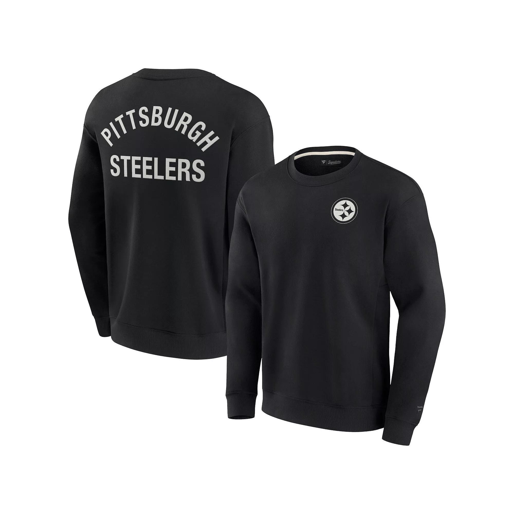 Unisex Fanatics Black Cincinnati Bengals Elements Super Soft Pullover Sweatshirt, Adult Unisex,  Product Image