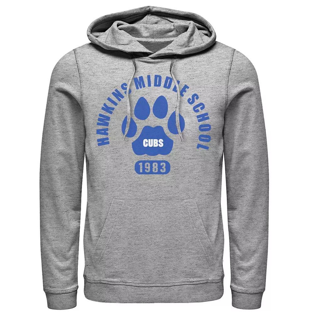 Men's Netflix Stranger Things Hawkins Middle School Cubs 1983 Hoodie,  Product Image