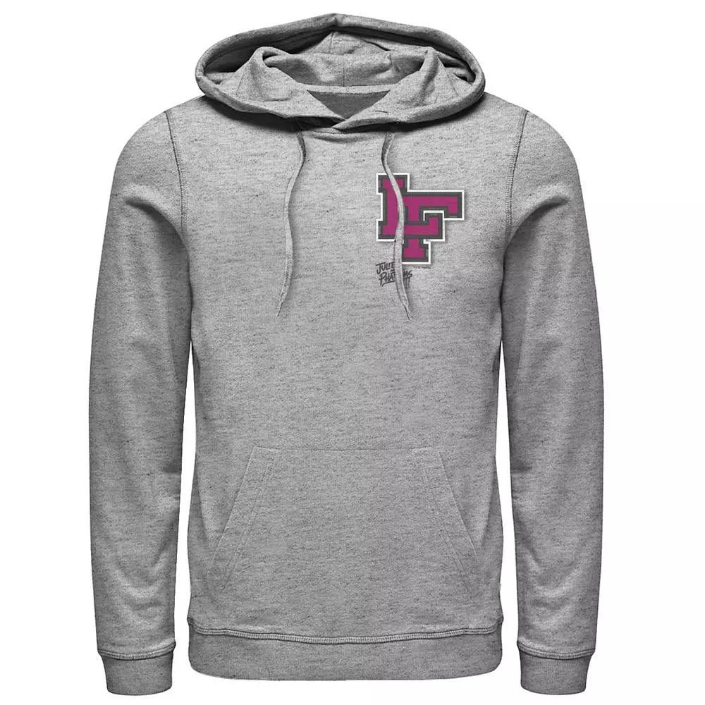 Men's Julie And The Phantoms LF Left Chest Logo Hoodie, Size: Small, Athletic Grey Product Image