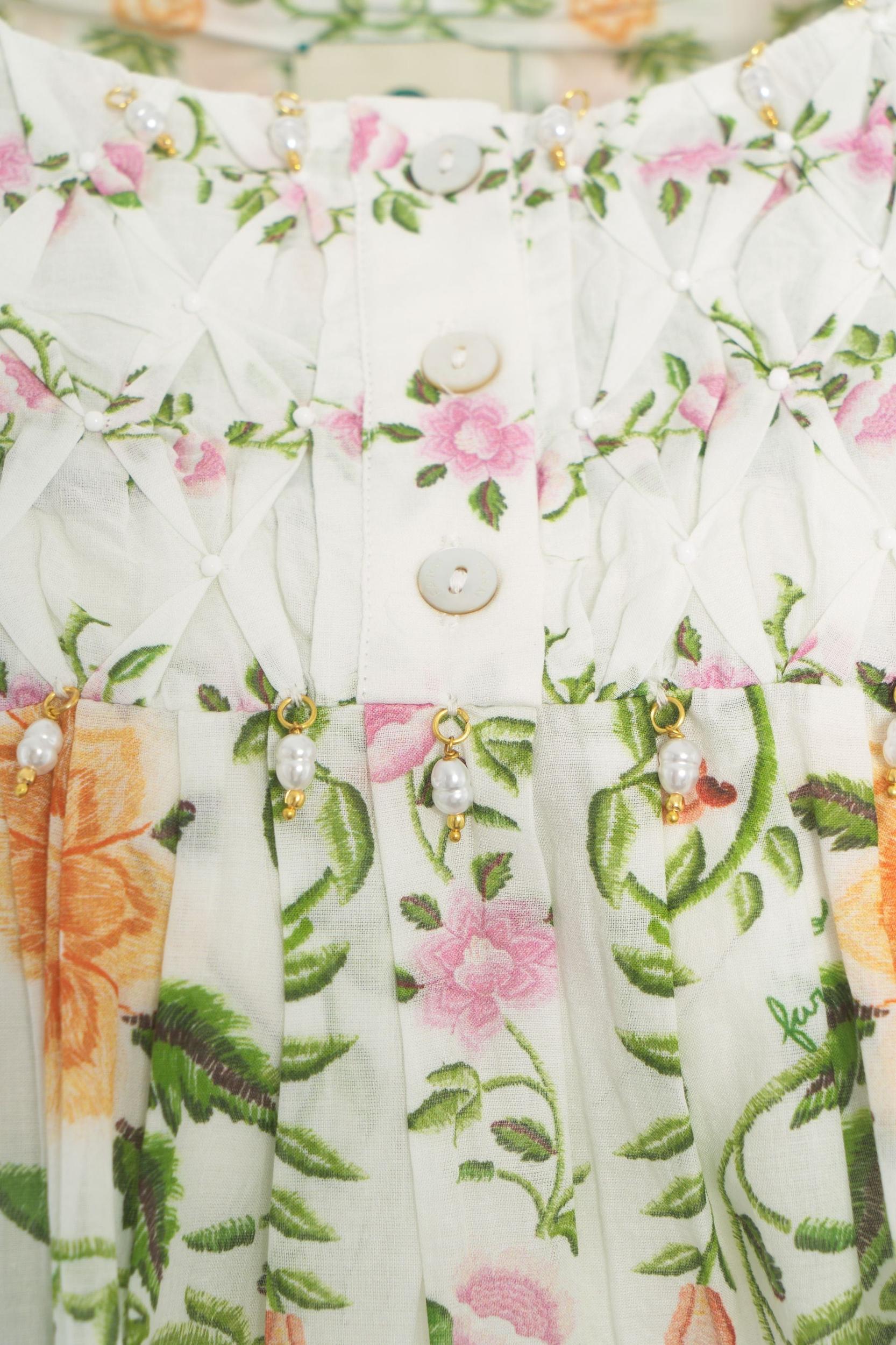 Blouse with floral print Product Image