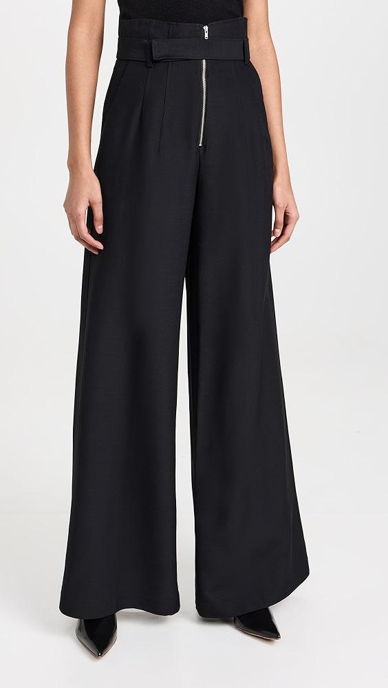 CO Zip Up Belted Pants | Shopbop Product Image