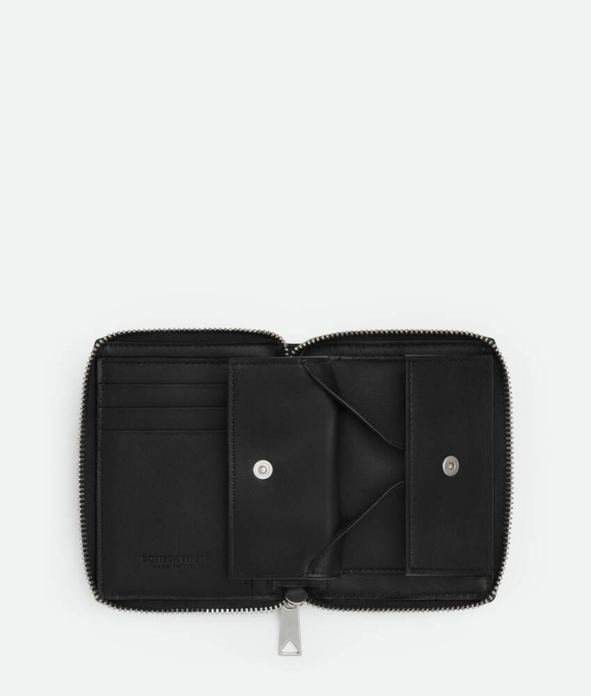 Men's Cassette Zip Around Wallet in Black Product Image