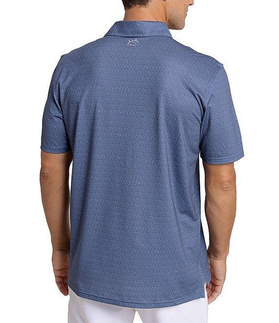 Southern Tide Performance Stretch Driver Jaw Breakers Printed Short Sleeve Polo Shirt Product Image