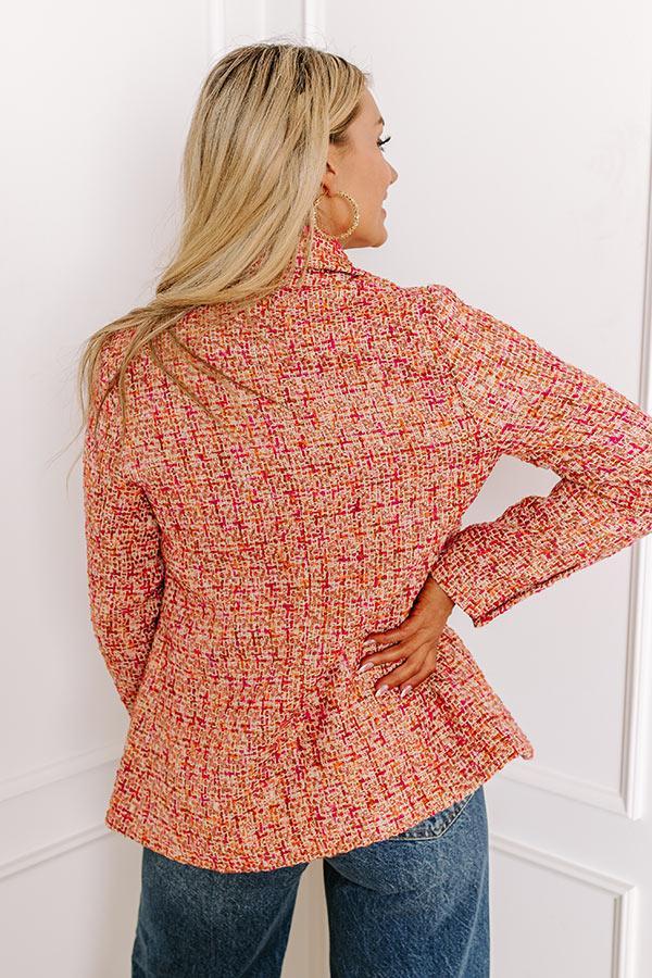 Style Sense Tweed Blazer Product Image