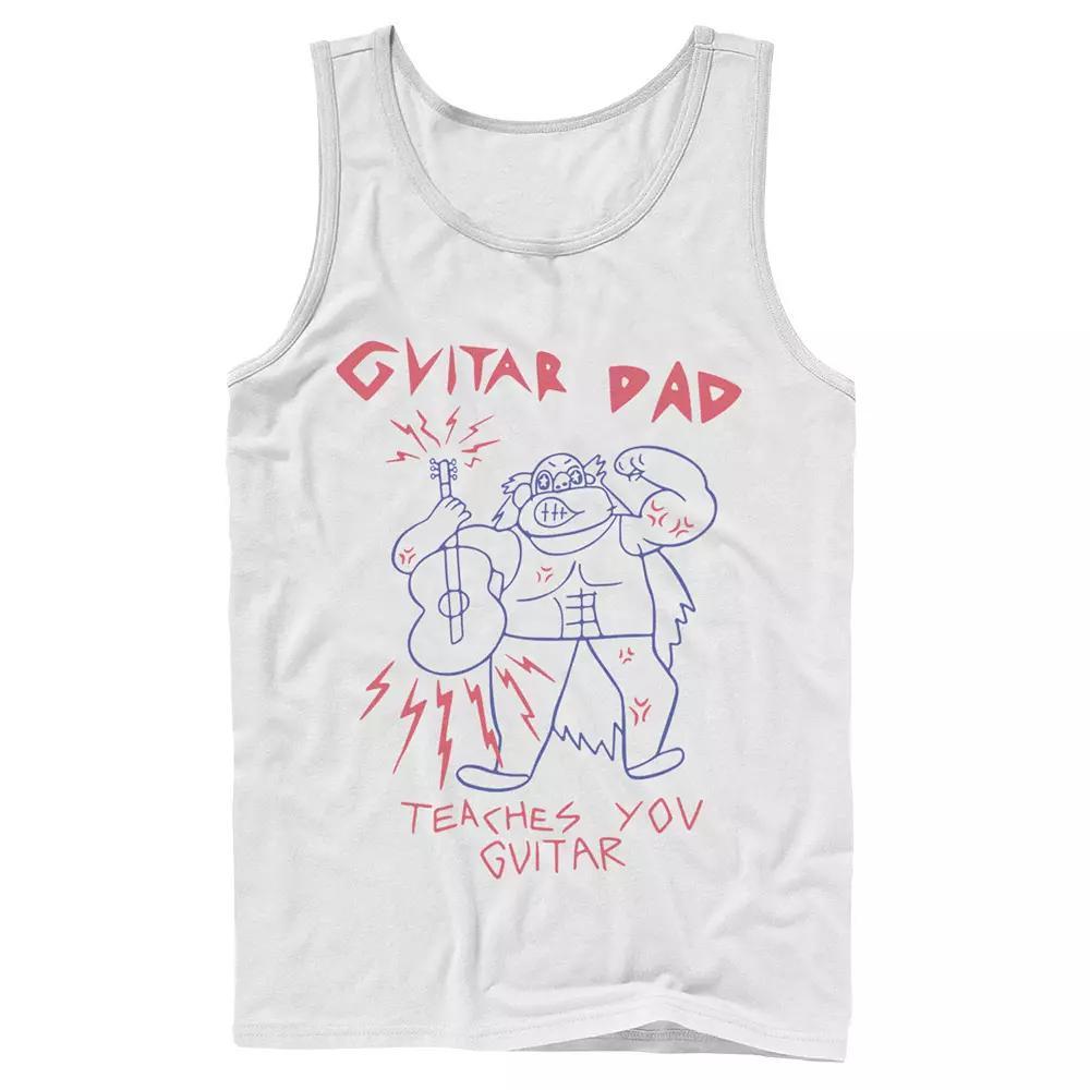 Men's Cartoon Network Steven Universe Crystal Temple Poster Tank Top, Size: Large, White Product Image