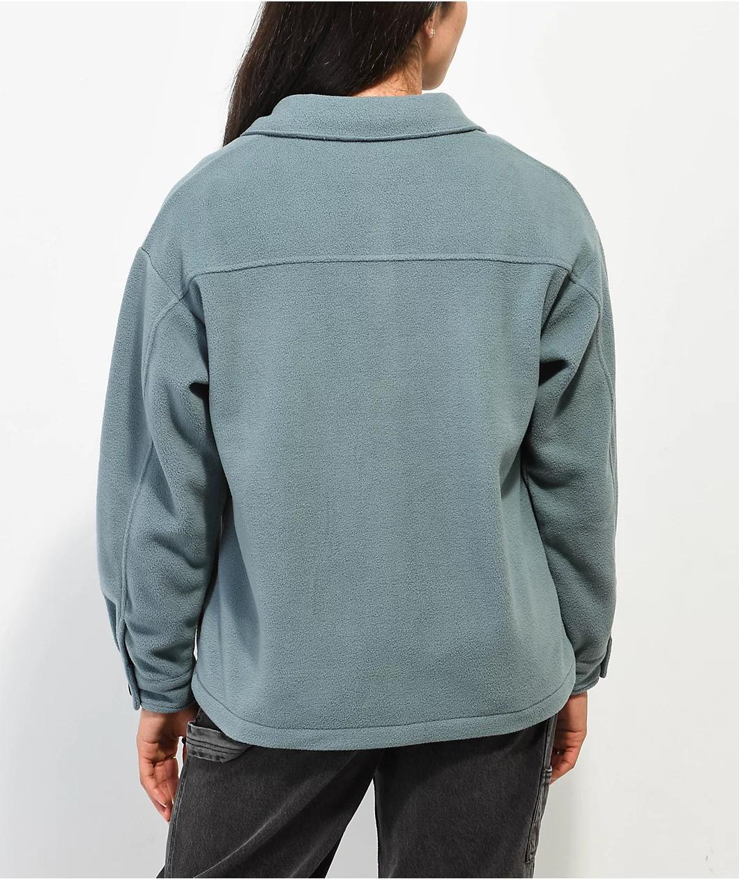 Unionbay Carleen Blue Fleece Shacket Product Image