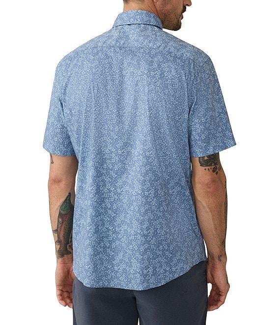 Faherty Movement Performance Short Sleeve Woven Shirt Product Image