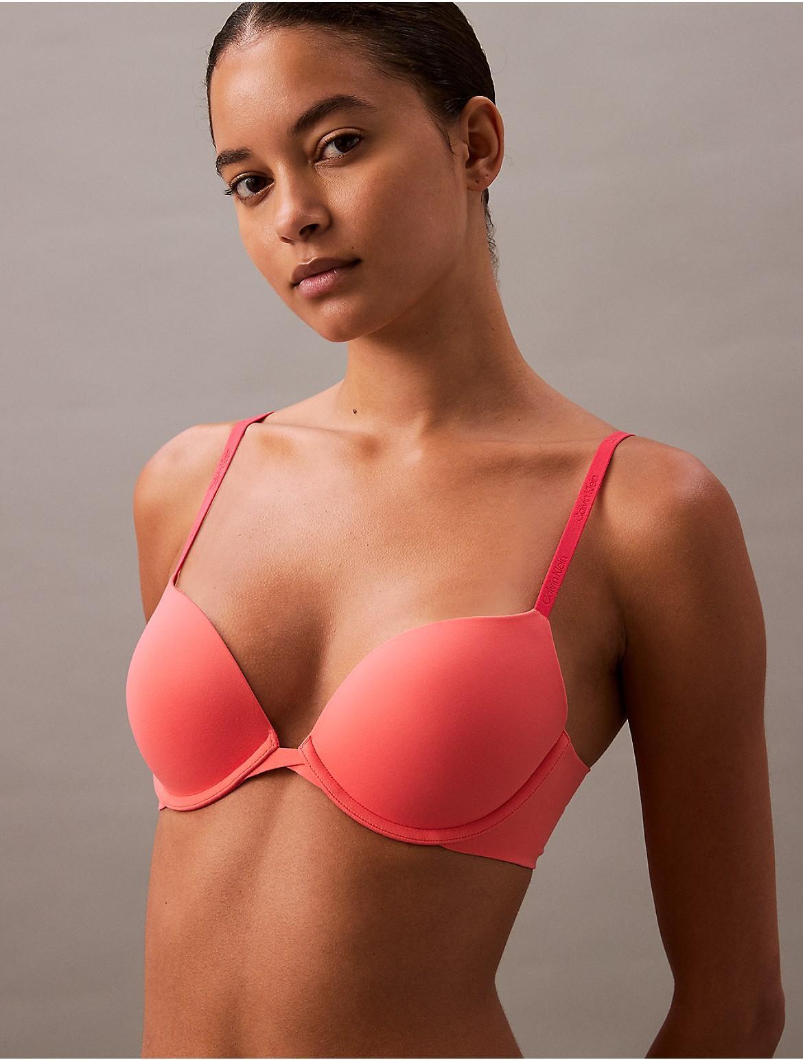 Calvin Klein Womens Perfectly Fit Push Up Plunge Bra Product Image