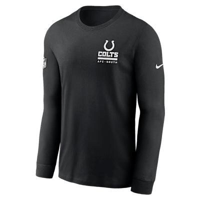 Minnesota Vikings Sideline Team Issue Nike Men's Dri-FIT NFL Long-Sleeve T-Shirt Product Image