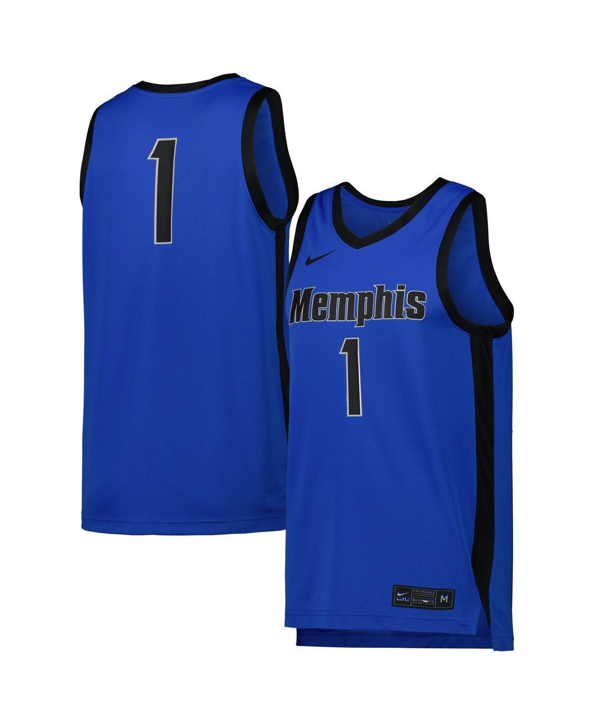 Mens Nike #1 Memphis Tigers Replica Basketball Jersey Product Image