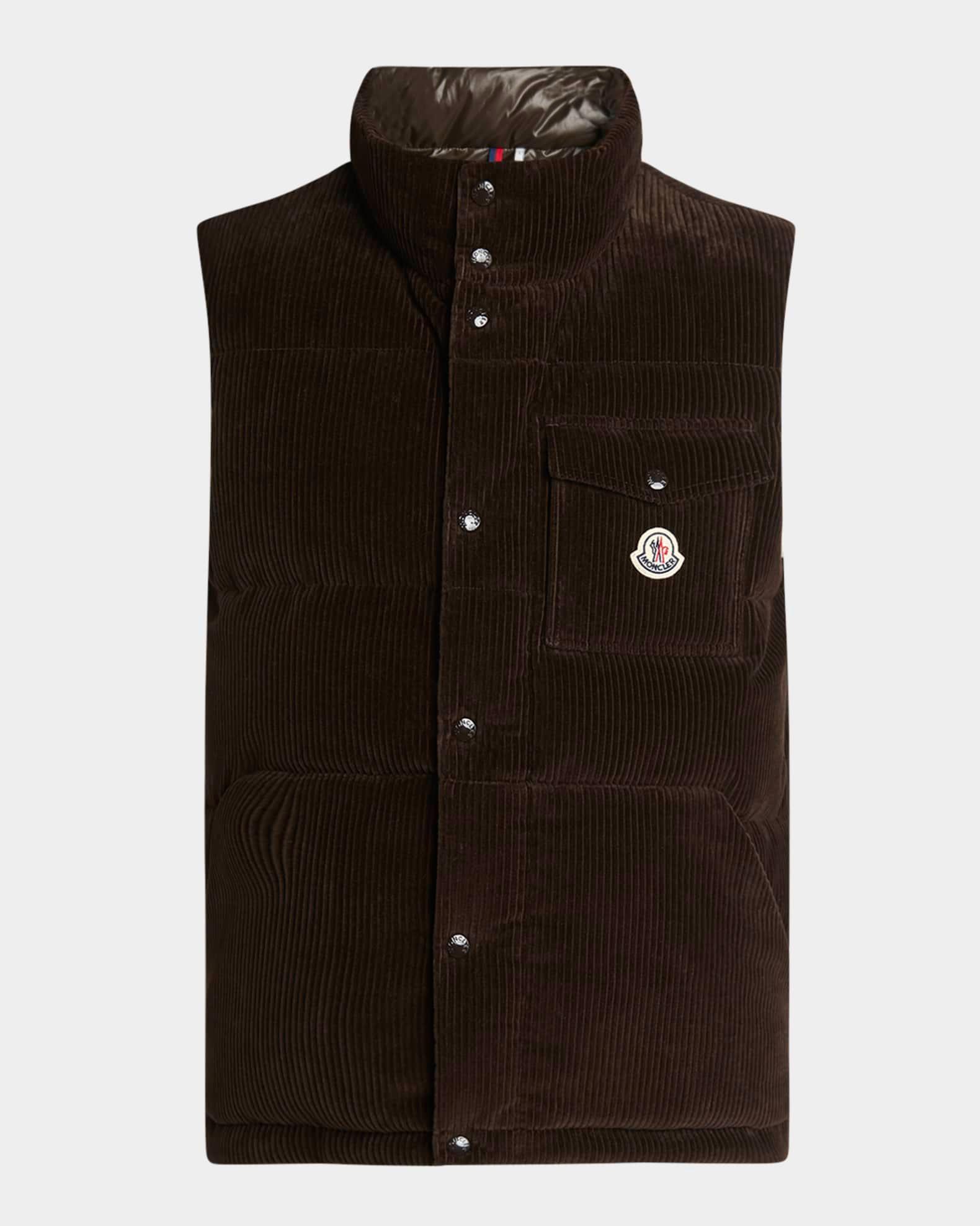 Men's Agen Full-Zip Corduroy Vest Product Image